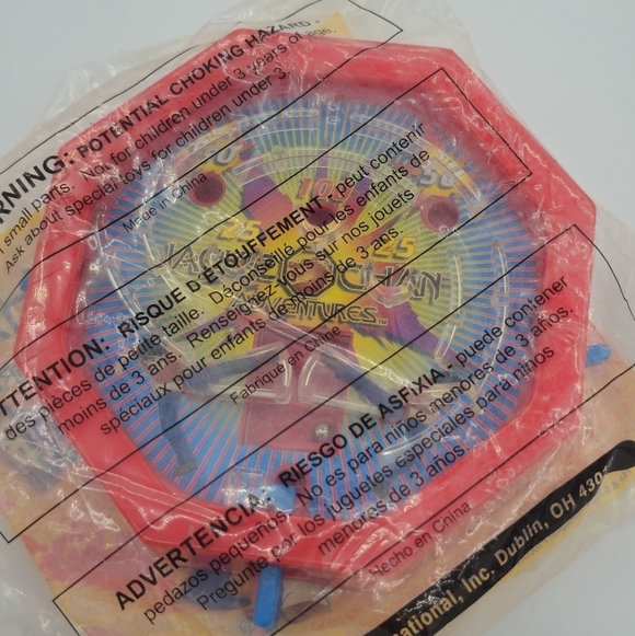 Vintage 2002 Wendy's Jackie Chan Adventures Pinball Kid's Meal Game - Picture 2 of 4